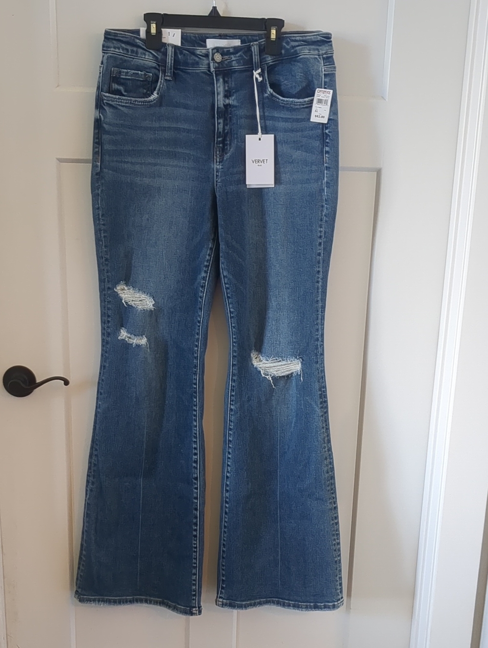 Vervet High Rise Flare Jeans